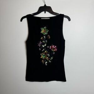 Vintage 90s Lucia burnes floral tank